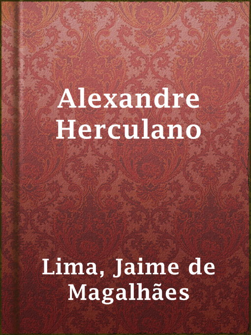 Jaime de Magalhães Lima作のAlexandre Herculanoの作品詳細 - 貸出可能